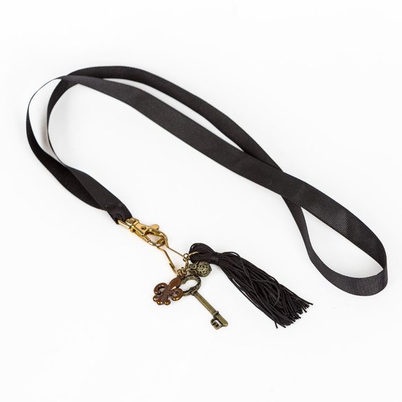 NWOT ribbon and tassel necklace - long - Picture 2 of 3